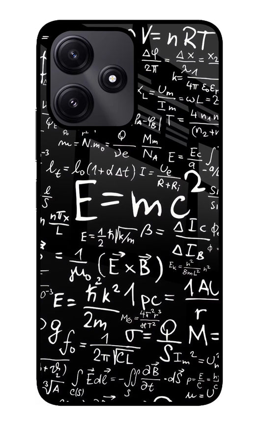 Physics Formula Redmi 12 5G Glass Case