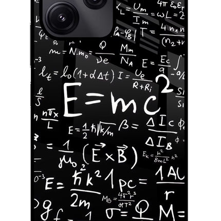 Physics Formula Redmi 12 5G Glass Case Back Cover by Casekaro