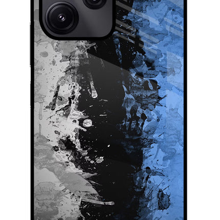 Artistic Design Redmi 12 5G Glass Case Back Cover by Casekaro
