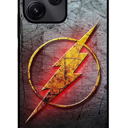 Flash Redmi 12 5G Glass Case Back Cover by Casekaro