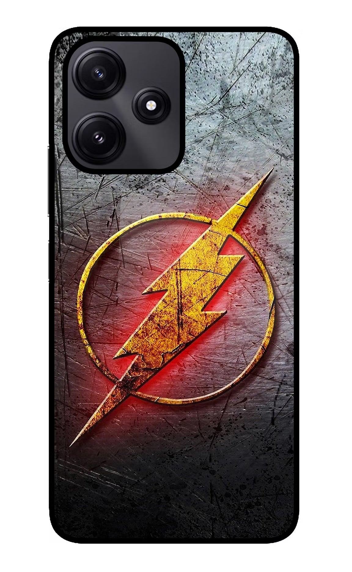 Flash Redmi 12 5G Glass Case Back Cover by Casekaro
