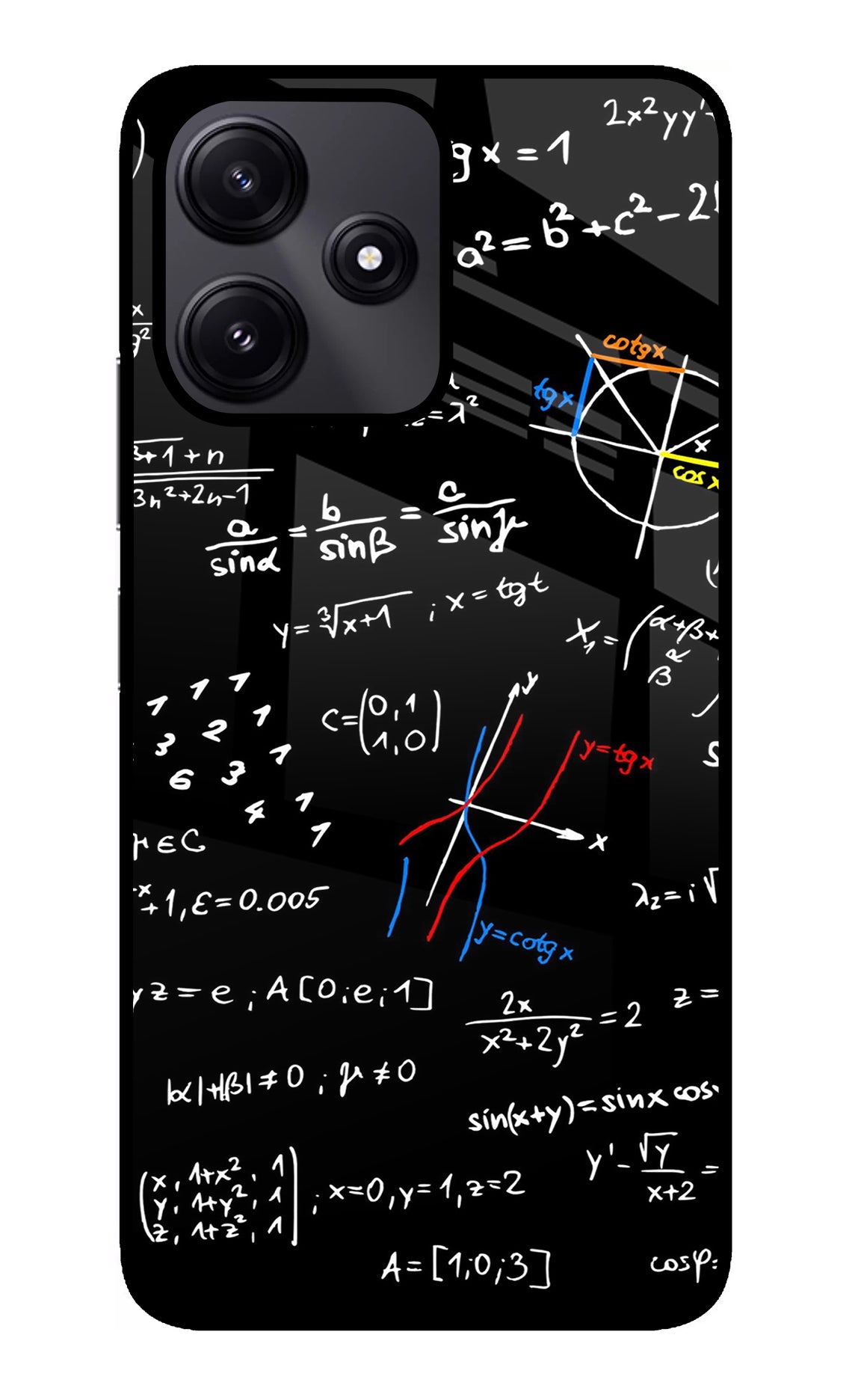 Mathematics Formula Redmi 12 5G Back Cover