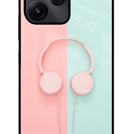 Music Lover Redmi 12 5G Glass Case Back Cover by Casekaro