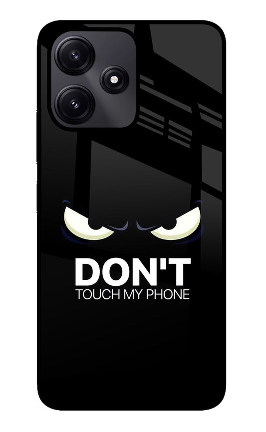 Don'T Touch My Phone Redmi 12 5G Glass Case