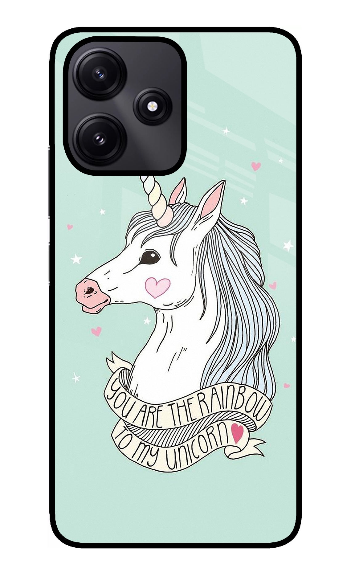 Unicorn Wallpaper Redmi 12 5G Back Cover