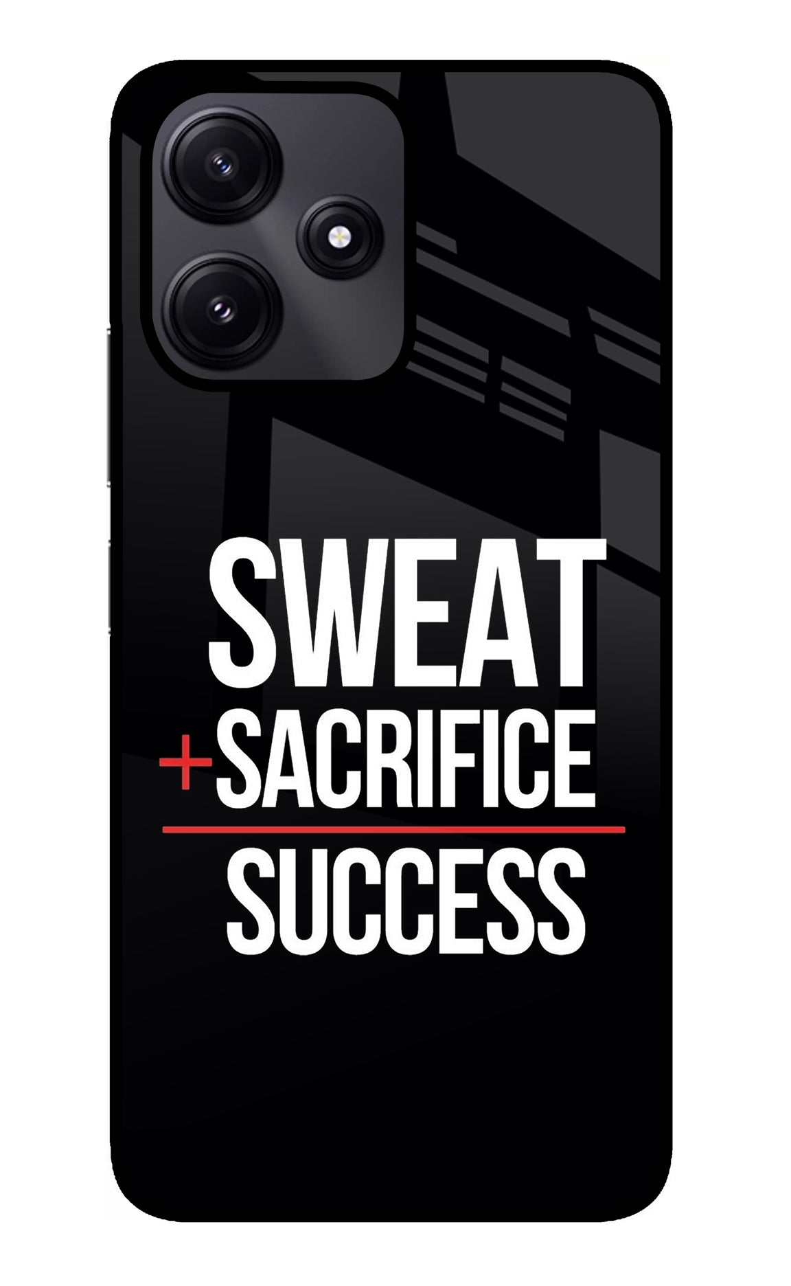 Sweat Sacrifice Success Redmi 12 5G Back Cover