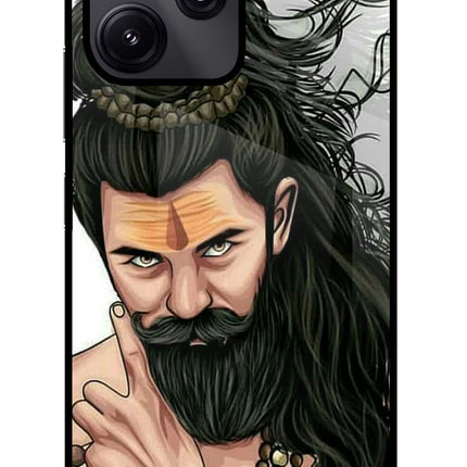 Mahadev Redmi 12 5G Glass Case Back Cover by Casekaro