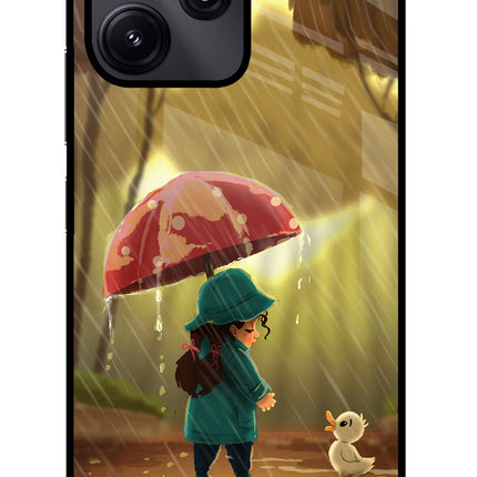 Rainy Day Redmi 12 5G Glass Case