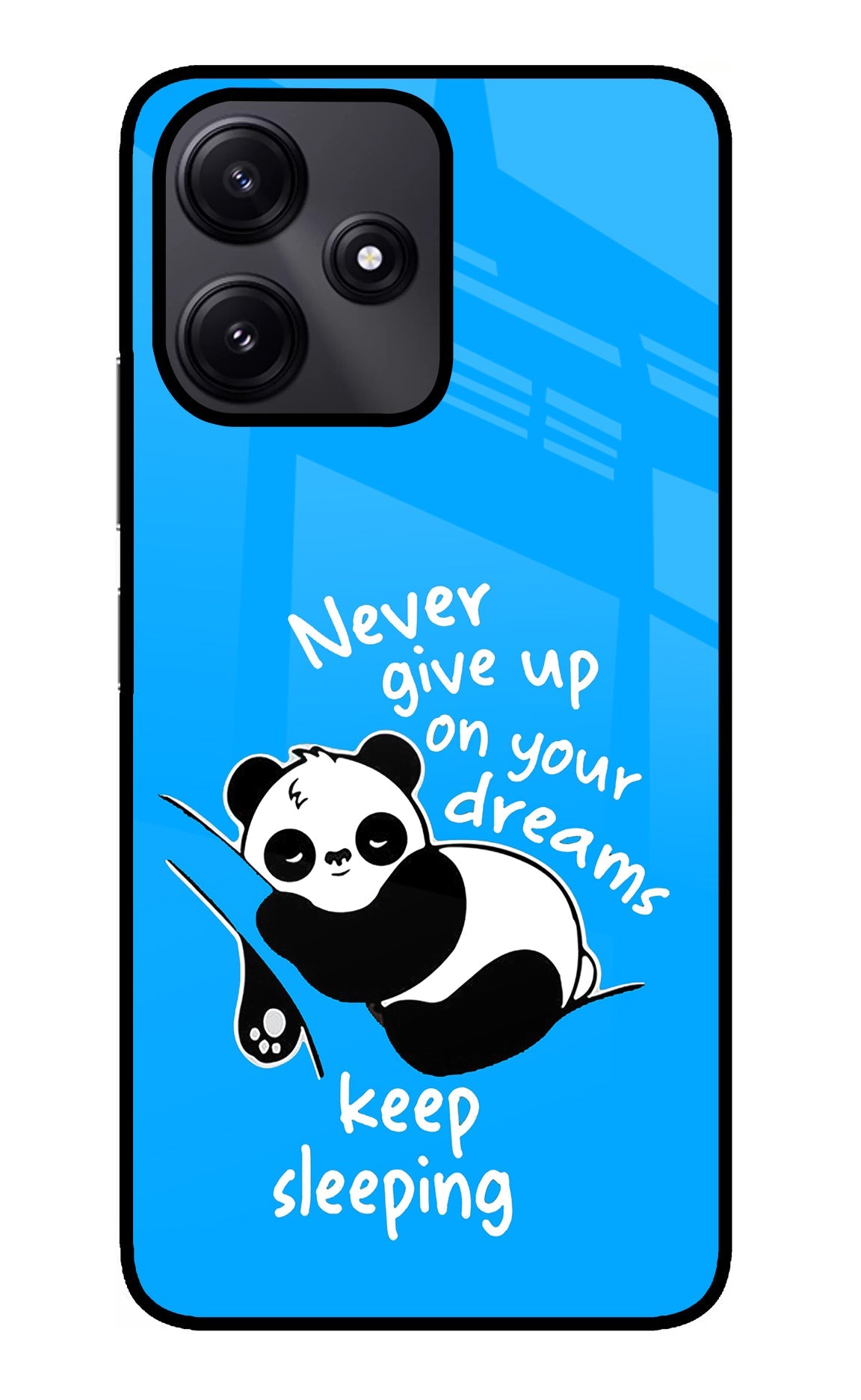 Keep Sleeping Redmi 12 5G Glass Case