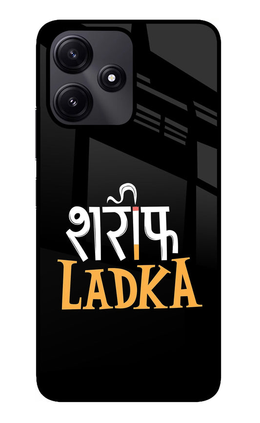 Shareef Ladka Redmi 12 5G Glass Case