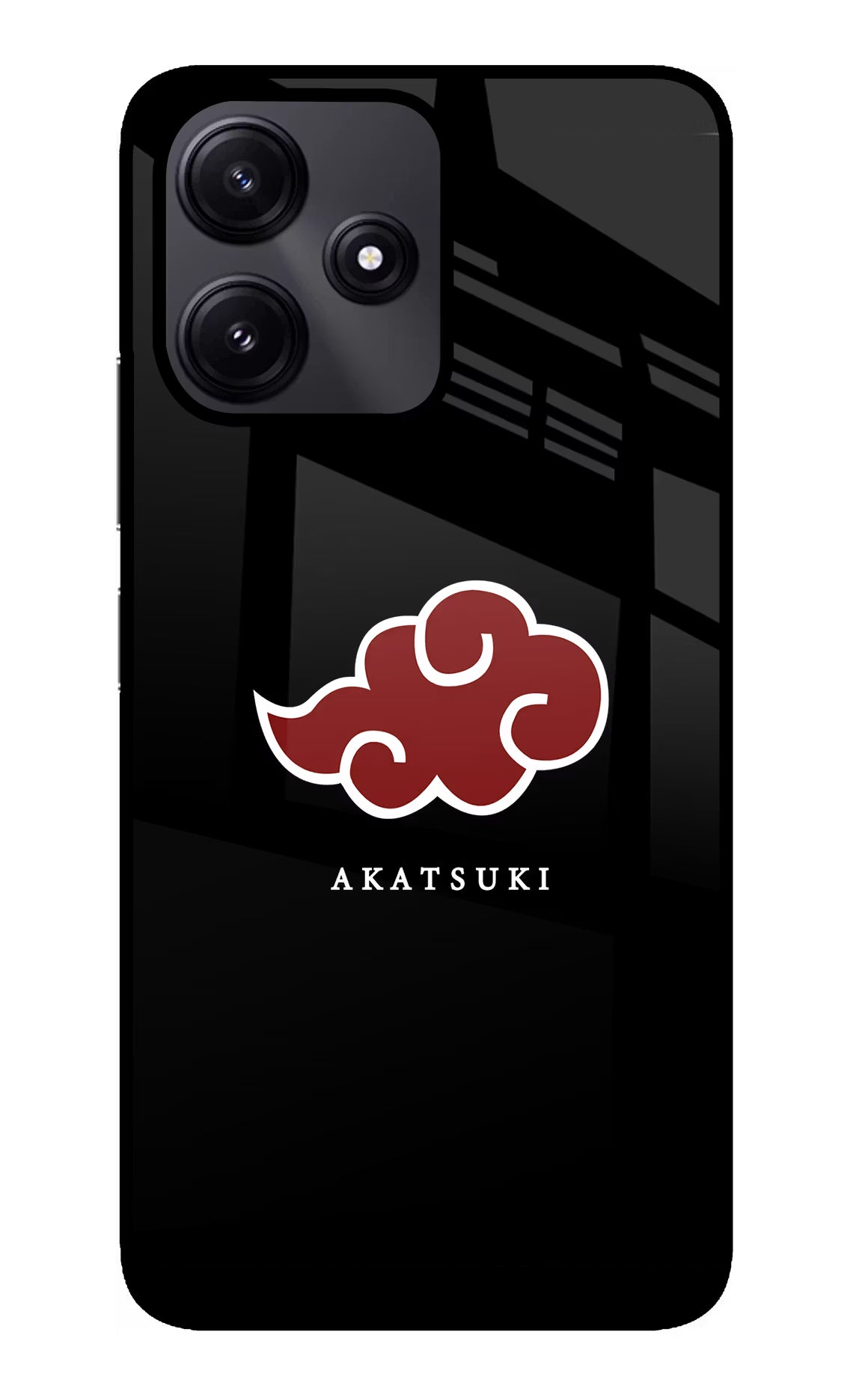 Akatsuki Redmi 12 5G Glass Case Back Cover by Casekaro