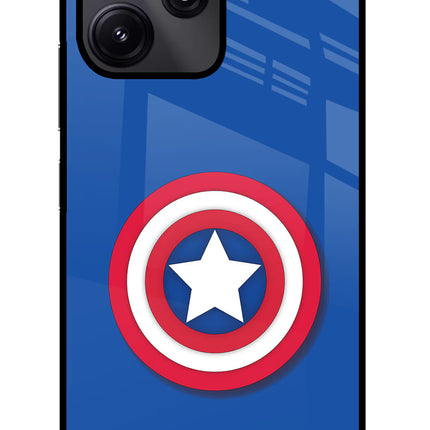 Shield Redmi 12 5G Glass Case Back Cover by Casekaro