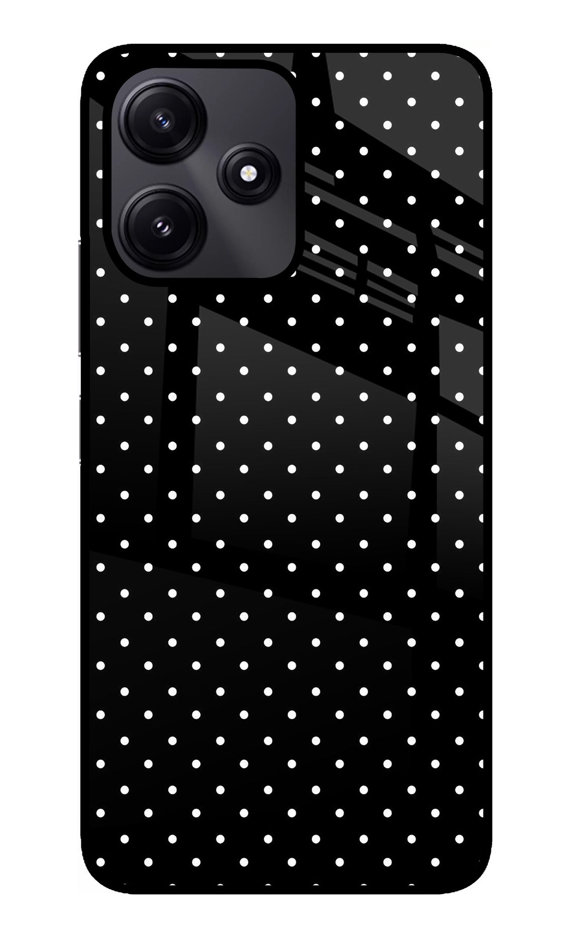 White Dots Redmi 12 5G Back Cover