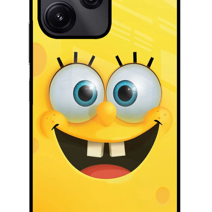 Sponge 1 Redmi 12 5G Glass Case Back Cover by Casekaro