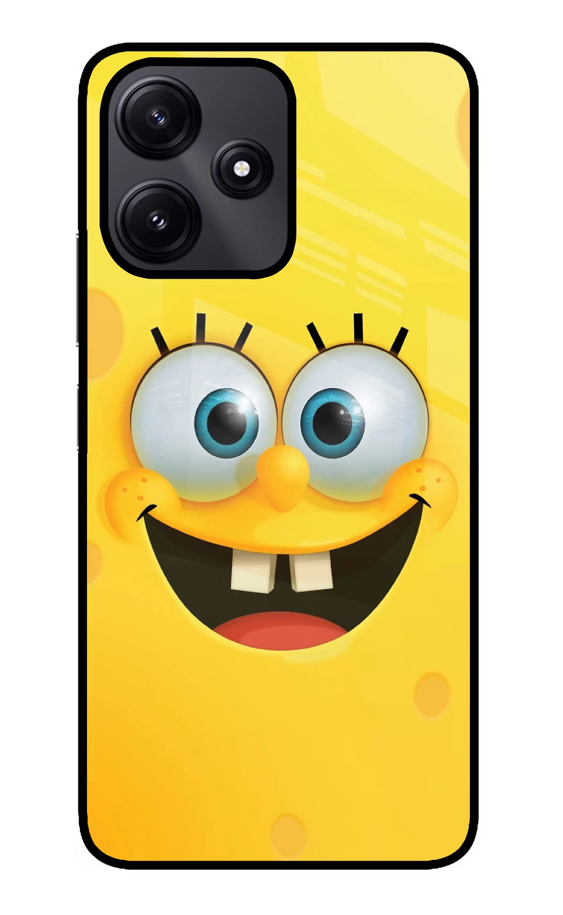 Sponge 1 Redmi 12 5G Glass Case Back Cover by Casekaro