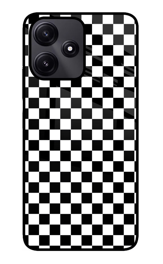 Chess Board Redmi 12 5G Glass Case