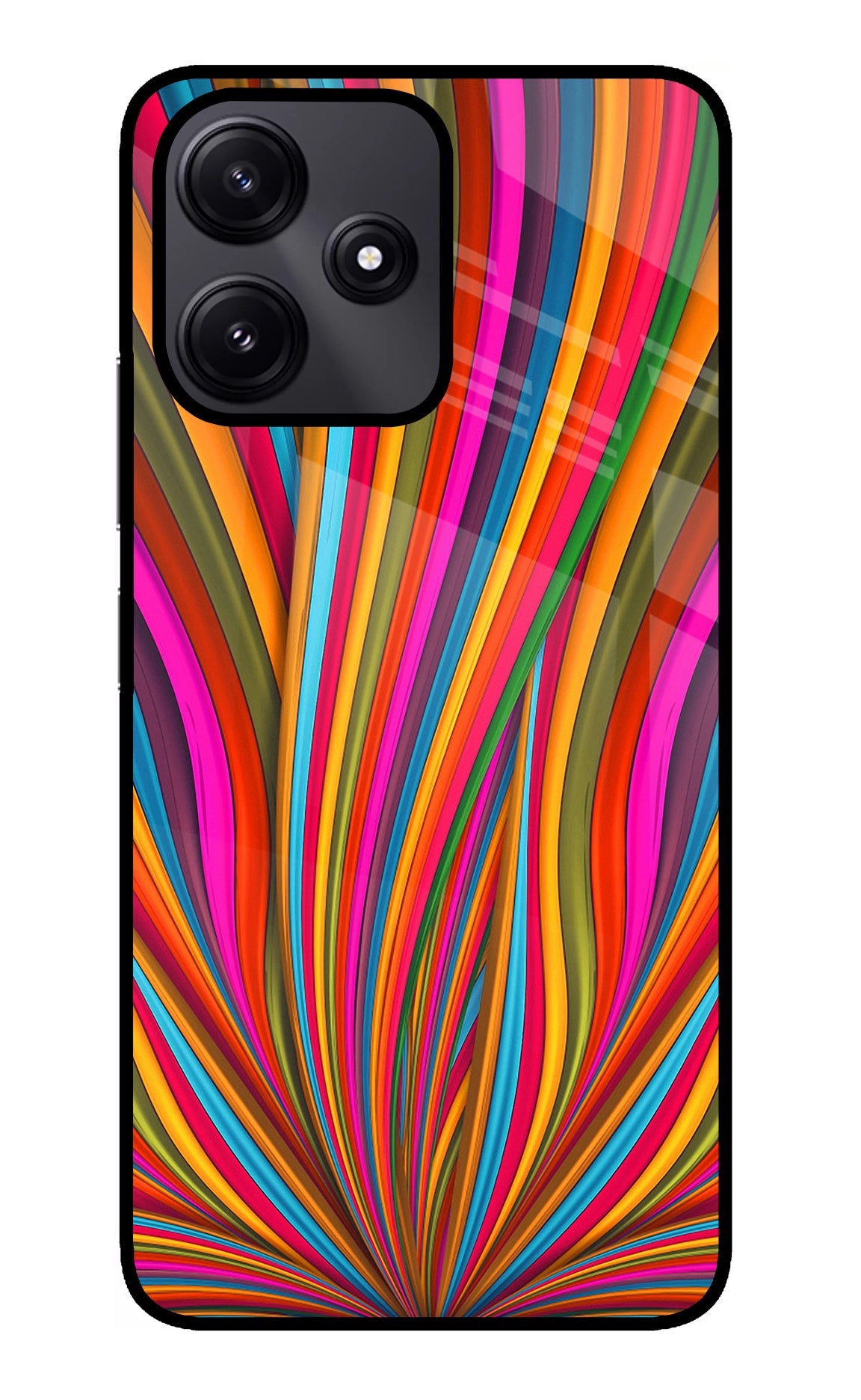 Trippy Wavy Redmi 12 5G Back Cover