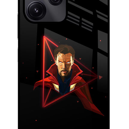 Doctor Ordinary Redmi 12 5G Glass Case Back Cover by Casekaro