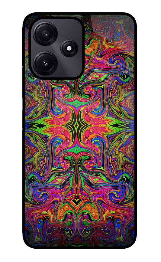 Psychedelic Art Redmi 12 5G Glass Case