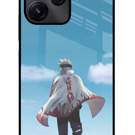 Kakashi Redmi 12 5G Glass Case Back Cover by Casekaro