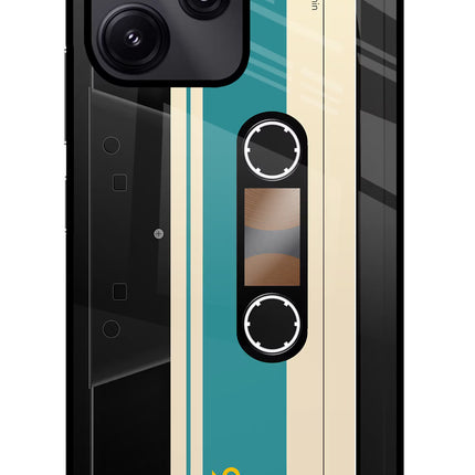 Cassette Redmi 12 5G Glass Case Back Cover by Casekaro