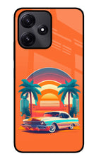 Palm Drive 80s Redmi 12 5G Glass Case