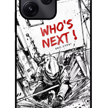 Who's Next Redmi 12 5G Glass Case Back Cover by Casekaro