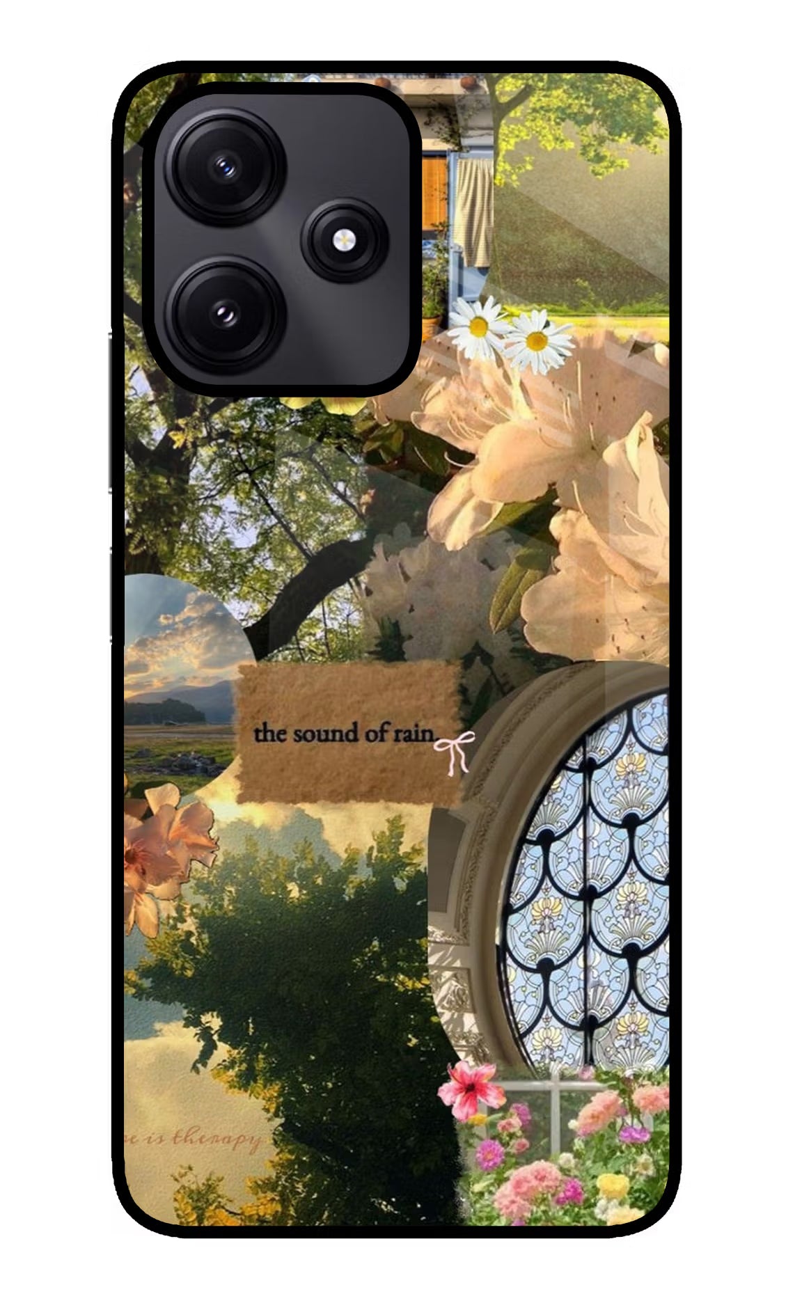 Rain Redmi 12 5G Glass Case
