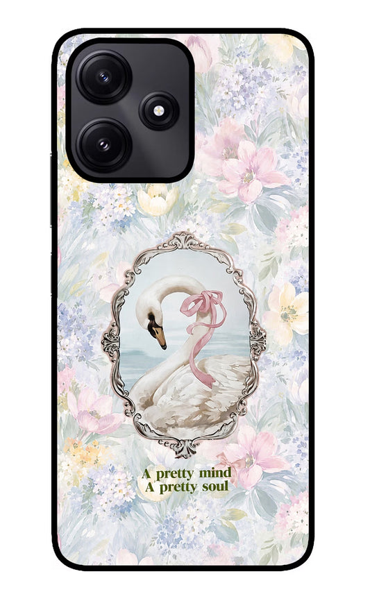 Pretty Mind Pretty Soul Redmi 12 5G Glass Case