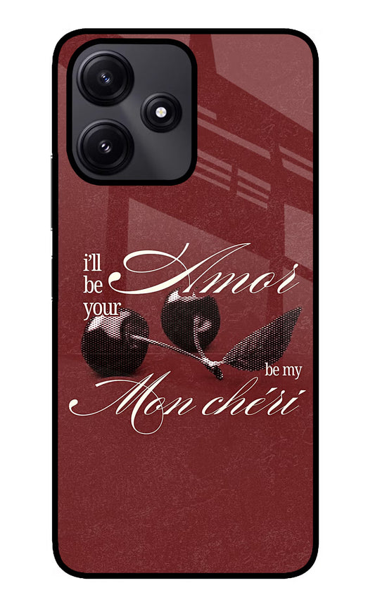 Velvet Cherry Redmi 12 5G Glass Case