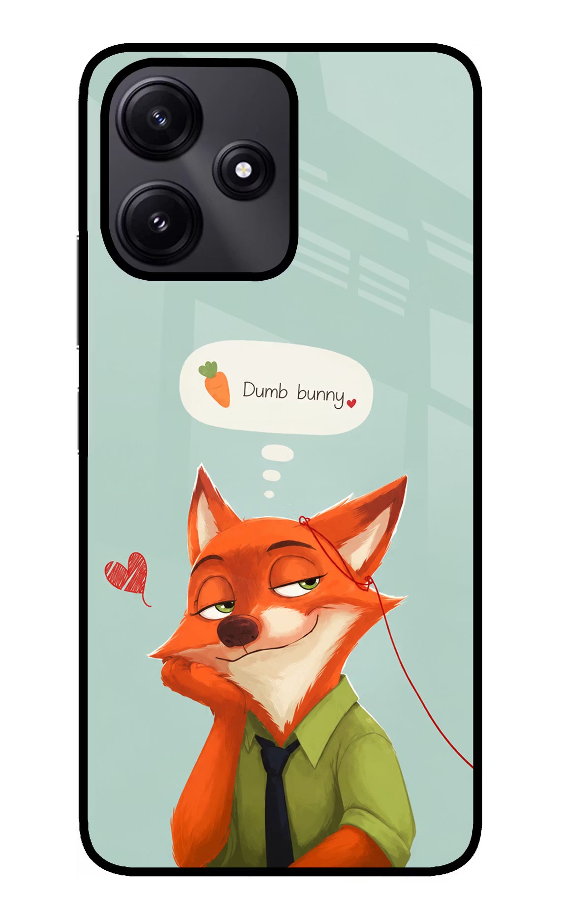 Nick Charm Redmi 12 5G Glass Case