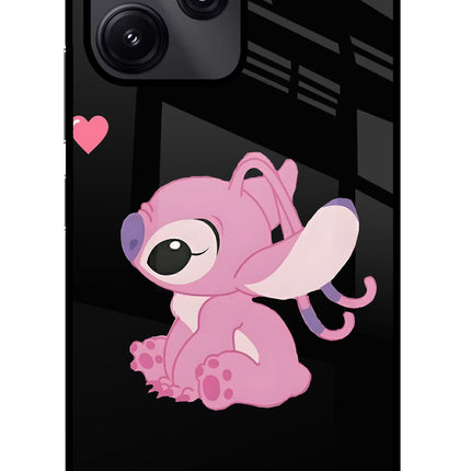 Angel Crush Redmi 12 5G Glass Case Back Cover by Casekaro