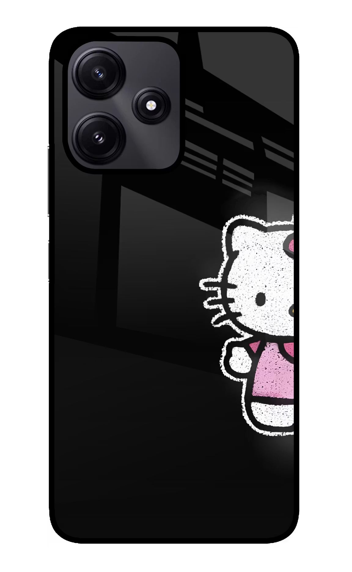 Kitty Charm Redmi 12 5G Glass Case