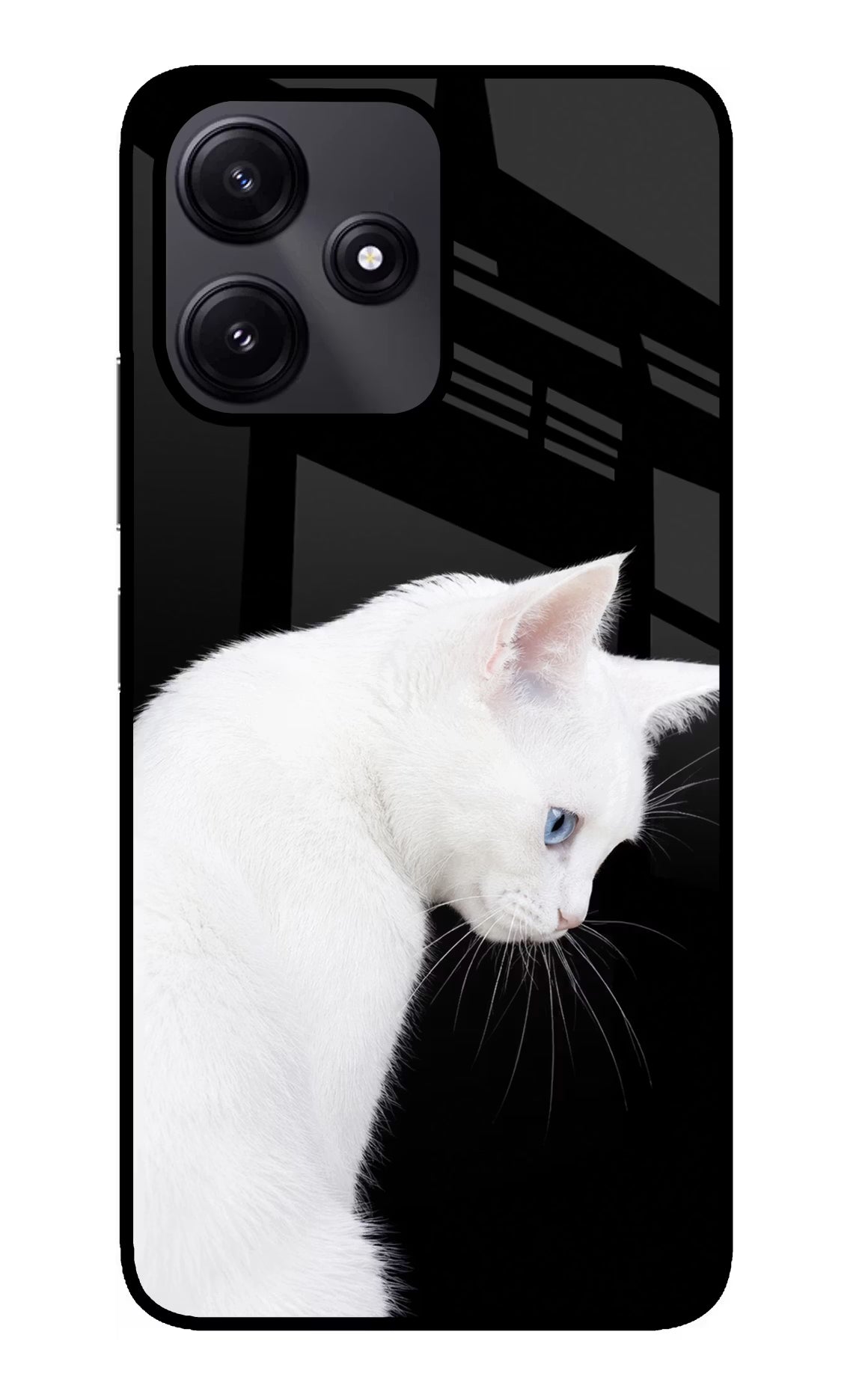 Snow Gaze Redmi 12 5G Glass Case