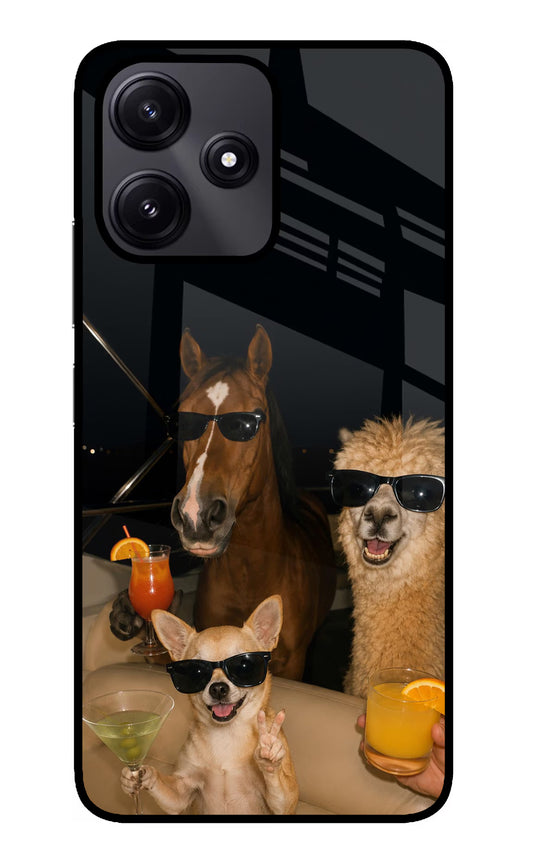 Party Squad Redmi 12 5G Glass Case