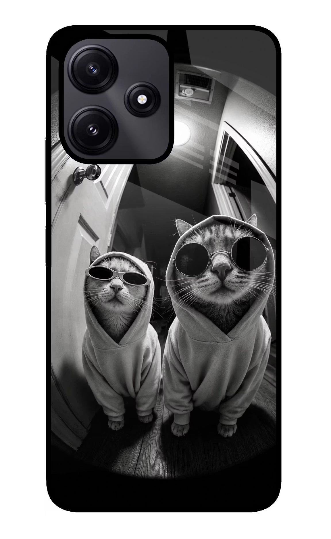 Hood Cats Redmi 12 5G Glass Case