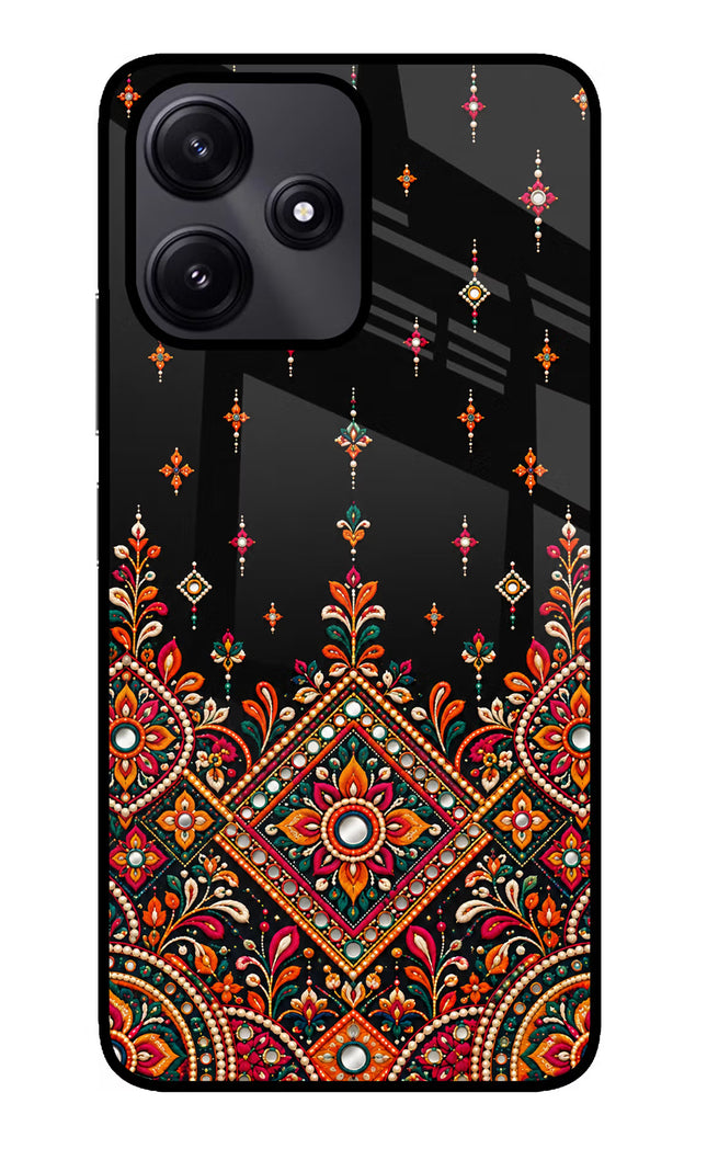 Noir Mehfil Redmi 12 5G Glass Case