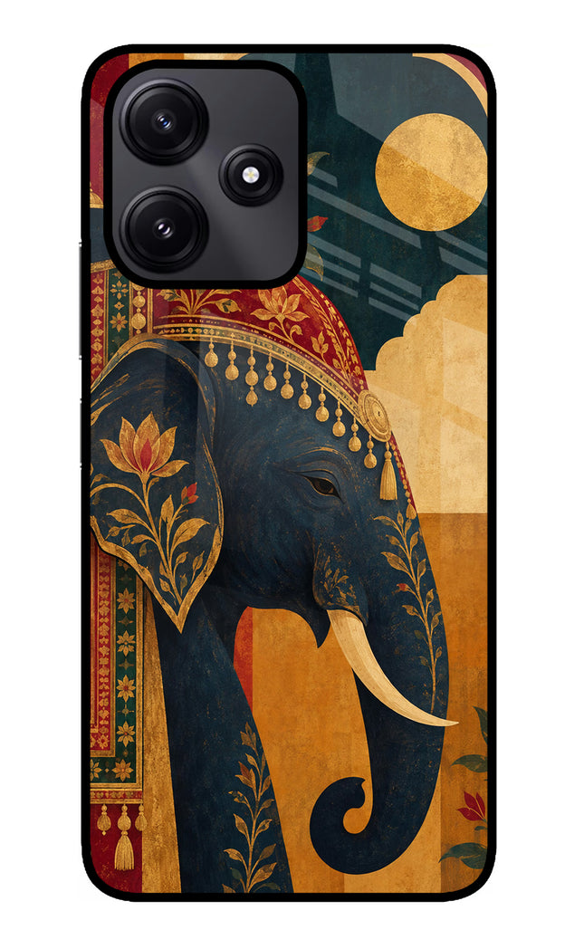 Royal Elephant Redmi 12 5G Glass Case
