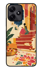 Diwali Rangoli Redmi 12 5G Glass Case