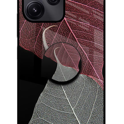 Leaf Pattern Redmi 12 5G Pop Case by Casekaro