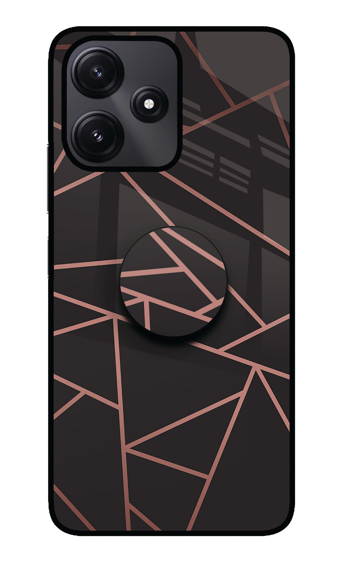 Geometric Pattern Redmi 12 5G Pop Case