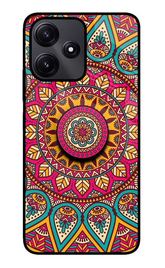Mandala Redmi 12 5G Glass Case