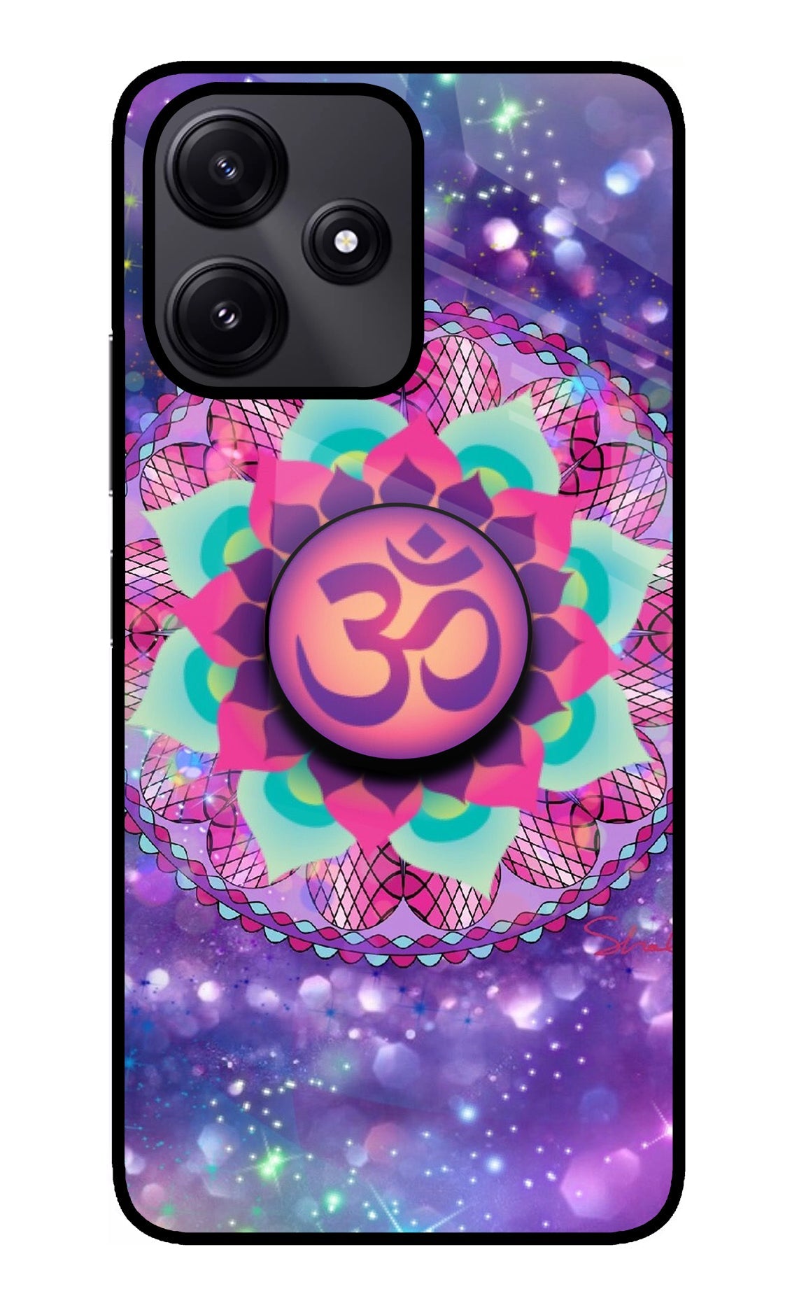 Om Purple Redmi 12 5G Pop Case