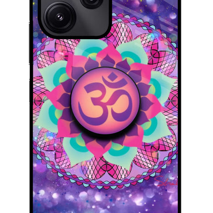 Om Purple Redmi 12 5G Pop Case by Casekaro