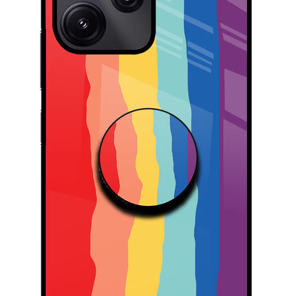 Rainbow Redmi 12 5G Pop Case by Casekaro