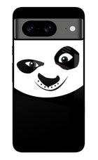 Panda Google Pixel 8 Glass Case Back Cover by Casekaro