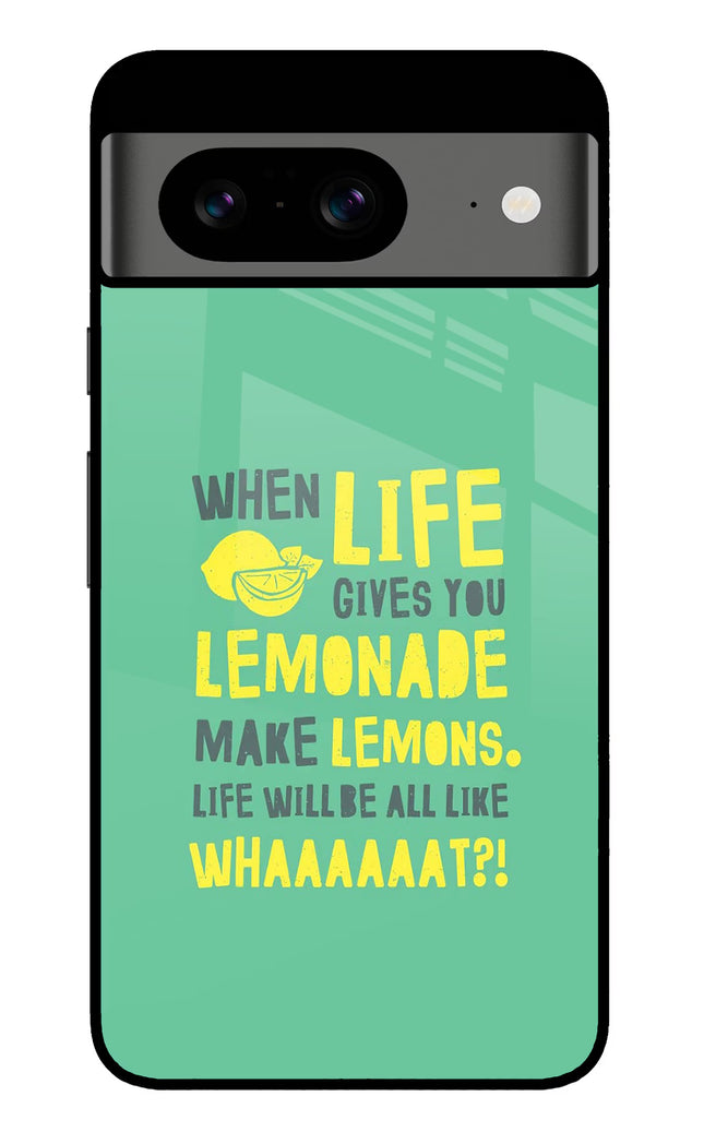 Quote Google Pixel 8 Glass Case