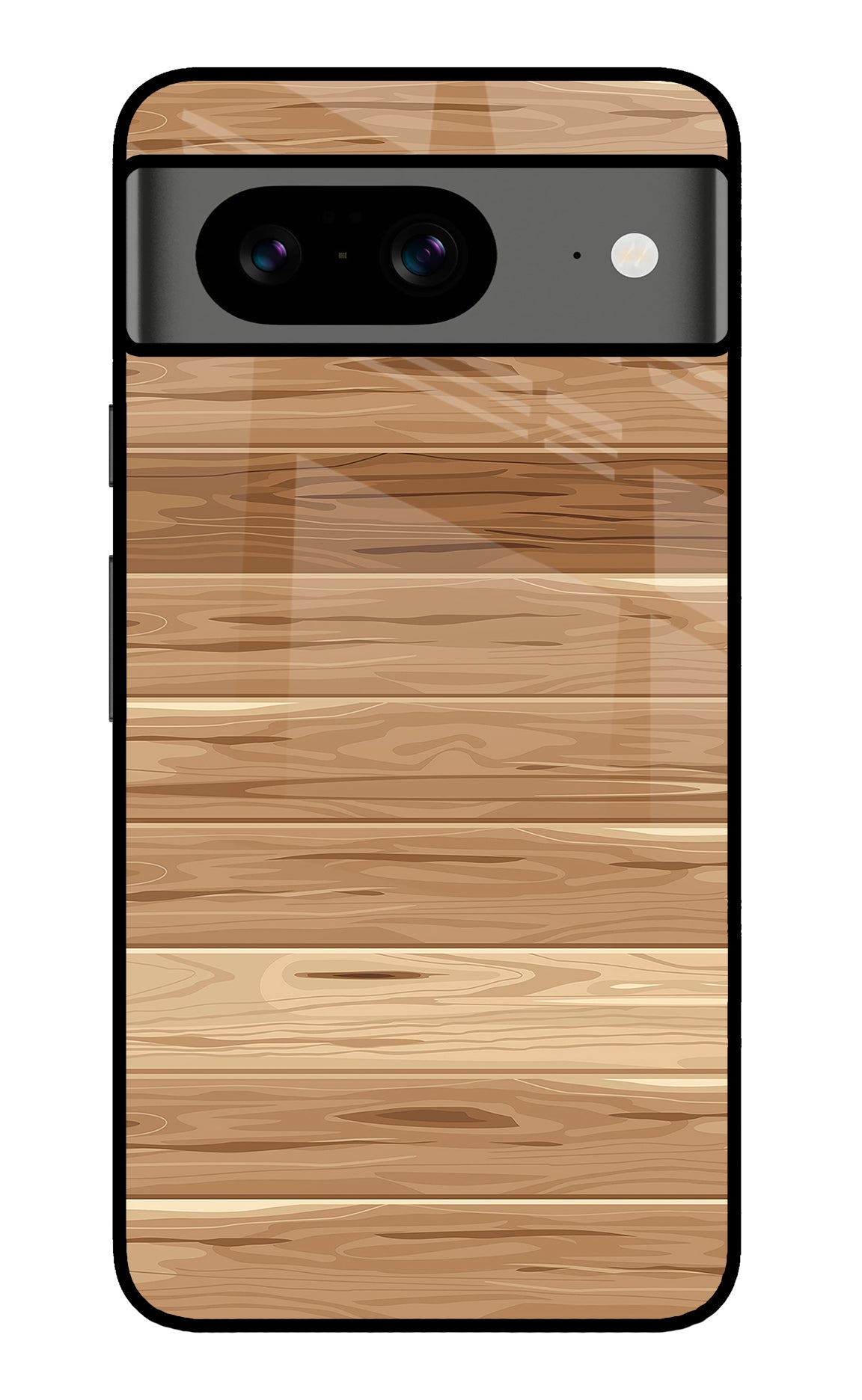 Wooden Vector Google Pixel 8 Back Cover