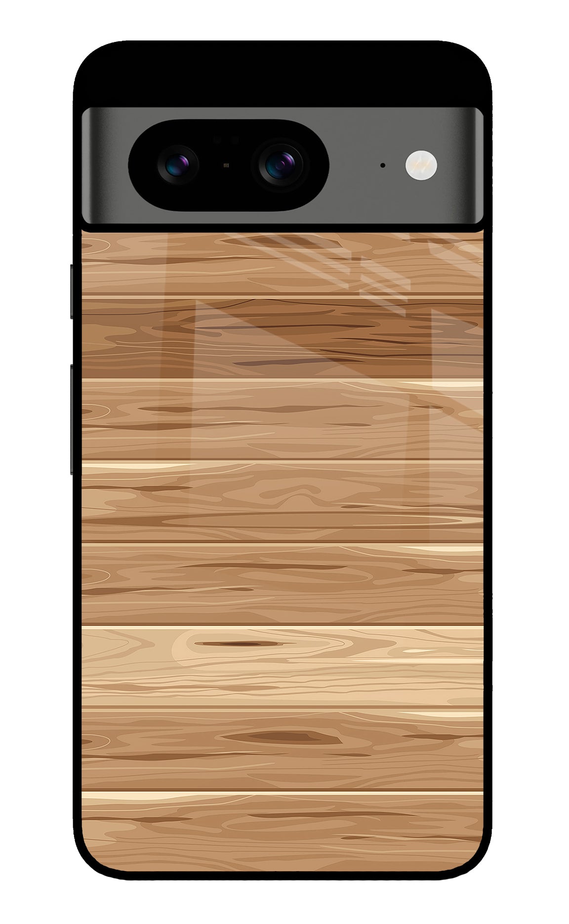 Wooden Vector Google Pixel 8 Back Cover