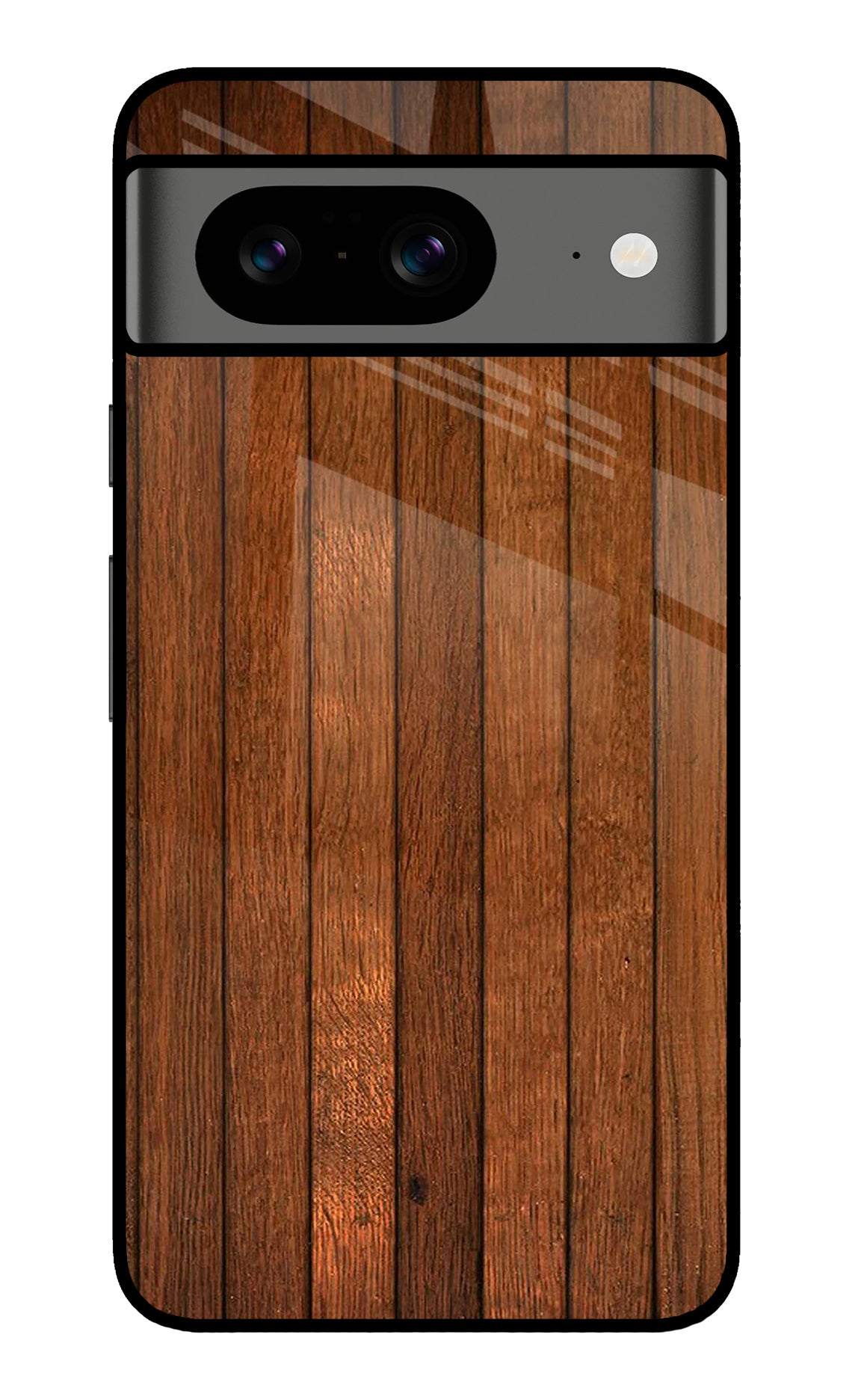 Wooden Artwork Bands Google Pixel 8 Back Cover